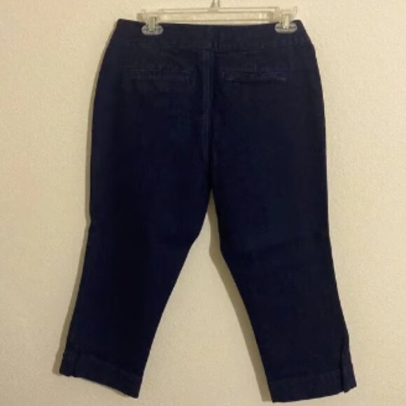 POLO RALPH LAUREN Women's Crop Dressy Denim Pants Size 8 - Picture 5 of 8